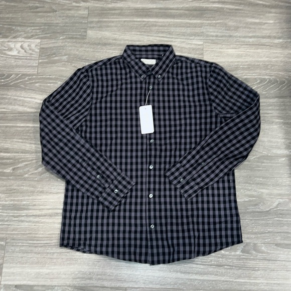 Cotton&co dress work shirt. Size L. NWT - Picture 1 of 5